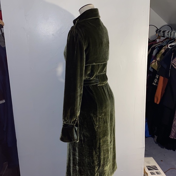 Yona new york trench coat velvet - Picture 9 of 15